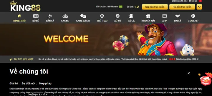 Điều khoản và điều kiện sử dụng Chính sách bảo mật King88